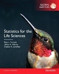 Cover: Statistics for the Life Sciences, Global Edition - Pearson Education Limited