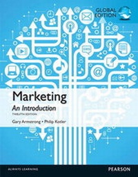 Enlarge image Cover: Marketing: An Introduction with MyMarketingLab, Global Edition - Pearson Education Limited
