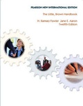 Cover: Little, Brown Handbook, The: Pearson New International Edition - Pearson Education Limited