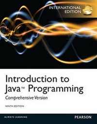 Enlarge image Cover: Introduction to Java Programming, Comprehensive Version with MyProgrammingLab: International Edition - Pearson Education Limited