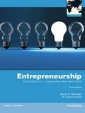 Cover: Entrepreneurship: Successfully Launching New Ventures Global Edition - Pearson Education Limited