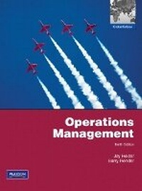 Enlarge image Cover: Operations Management - Pearson Education (US)