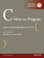 Cover: C How to Program, Global Edition - Pearson Education Limited