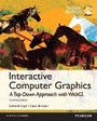 Cover: Interactive Computer Graphics with WebGL, Global Edition - Pearson Education Limited