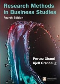 Enlarge image Cover: Research Methods in Business Studies - Financial Times Prentice Hall