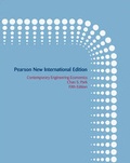 Cover: Contemporary Engineering Economics: Pearson New International Edition - Pearson Education Limited