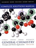 Cover: Solutions Manual for General Chemistry - Pearson
