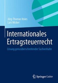 Abbildung von: Internationales Ertragsteuerrecht - Springer Gabler