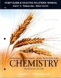 Cover: Study Guide and Selected Solutions Manual for General, Organic, and Biological Chemistry - Pearson