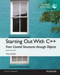Enlarge image Cover: Starting Out with C++: From Control Structures through Objects Global Edition - Pearson Education Limited