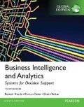 Cover: Business Intelligence and Analytics: Systems for Decision Support, Global Edition - Pearson Education Limited
