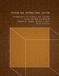 Cover: Fundamentals of Signals and Systems Using the Web and MATLAB - Pearson Education Limited
