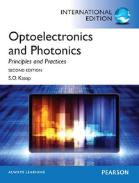 Enlarge image Cover: Optoelectronics & Photonics: Principles & Practices - Pearson Education Limited