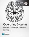 Cover: Operating Systems: Internals and Design Principles, Global Edition - Pearson Education Limited