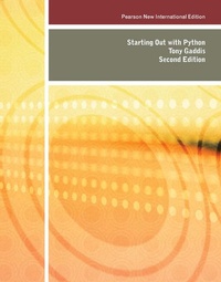 Enlarge image Cover: Starting Out with Python: Pearson New International Edition - Pearson Education Limited