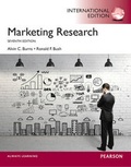 Cover: Marketing Research, International Edition - Pearson Education Limited