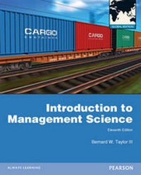 Enlarge image Cover: Introduction to Management Science: Global Edition - Pearson Education Limited