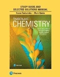Cover: Student Study Guide and Selected Solutions Manual for Chemistry - Pearson