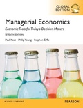 Cover: Managerial Economics, Global Edition - Pearson Education Limited