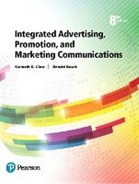 Enlarge image Cover: Integrated Advertising, Promotion, and Marketing Communications - Pearson