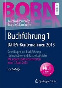 Abbildung von: Buchführung 1 DATEV-Kontenrahmen 2013 - Springer Gabler