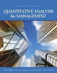 Enlarge image Cover: Quantitative Analysis for Management - Pearson