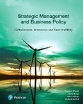 Cover: Strategic Management and Business Policy - Pearson