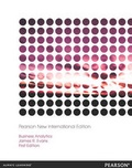Cover: Business Analytics: Pearson New International Edition - Pearson Education Limited