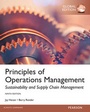 Cover: Principles Of Operations Management, Global Edition - Pearson Education Limited