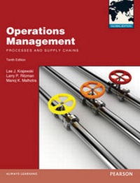 Enlarge image Cover: Operations Management:Processes and Supply Chains: Global Edition - Pearson Education Limited
