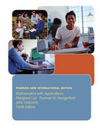 Enlarge image Cover: Mathematics with Applications Pearson New International Edition, plus MyMathLab without eText - Pearson Education Limited