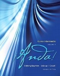 Enlarge image Cover: !Anda! Curso intermedio, Volume 1 Plus MySpanishLab with eText -- Access Card Package - Prentice Hall