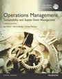 Cover: Operations Management: Sustainability and Supply Chain Management, Global Edition - Pearson Education Limited