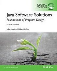 Enlarge image Cover: Java Software Solutions plus MyProgrammingLab with Pearson eText, Global Edition - Pearson Education Limited