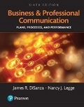 Cover: Business and Professional Communication - Pearson