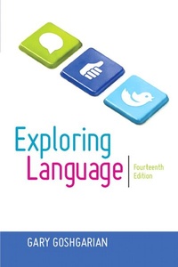Enlarge image Cover: Exploring Language - Pearson