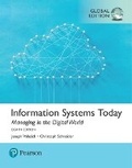 Cover: Information Systems Today: Managing the Digital World, Global Edition + MyLab MIS with Pearson eText - Pearson Education Limited