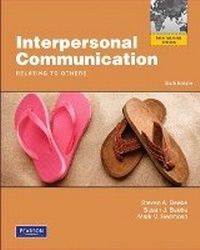 Enlarge image Cover: Interpersonal Communication - Pearson