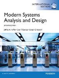 Enlarge image Cover: Modern Systems Analysis and Design, Global Edition - Pearson Education Limited