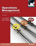 Cover: Operations Managment, plus MyOMLab with Pearson eText - Pearson Education Limited