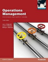 Abbildung von: Operations Managment, plus MyOMLab with Pearson eText - Pearson Education Limited