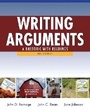 Cover: Writing Arguments - Longman Inc
