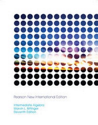 Enlarge image Cover: Intermediate Algebra: Pearson New International Edition - Pearson Education Limited