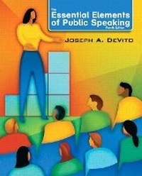 Enlarge image Cover: The Essential Elements of Public Speaking - Pearson
