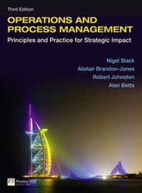 Abbildung von: Operations and Process Management with eText - Pearson Education Limited