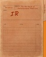 Cover: IR - Pearson