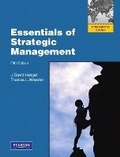 Cover: Essentials of Strategic Management - Pearson