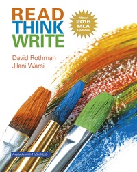 Enlarge image Cover: Read Think Write: True Integration Through Academic Content, MLA Update - Pearson