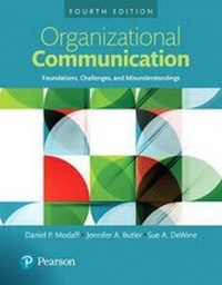 Enlarge image Cover: Organizational Communication - Pearson