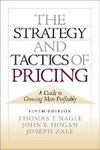 Enlarge image Cover: The Strategy and Tactics of Pricing - Prentice Hall